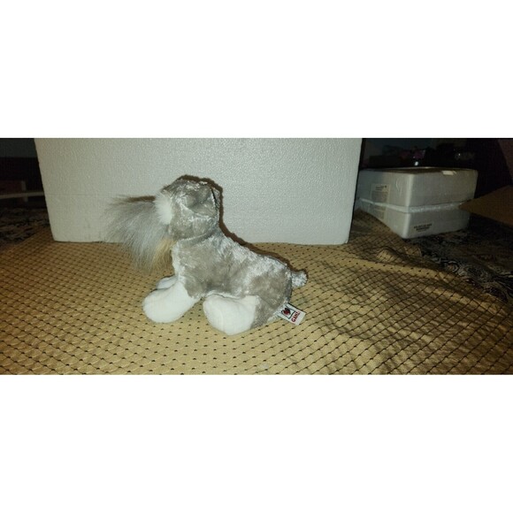 Ganz Webkinz SCHNAUZER DOG Stuffed PLUSH ANIMAL Scottie 9" no code - Picture 3 of 9